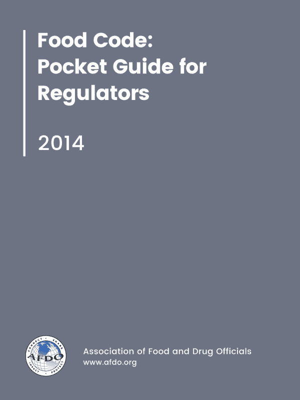 Food Code: Pocket Guide for Regulators