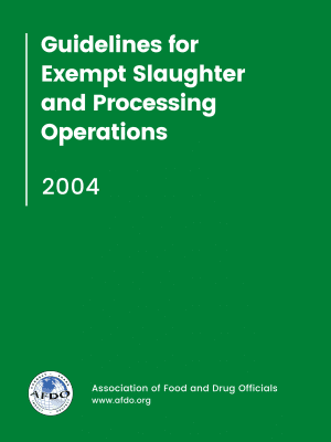 Guidelines for Exempt Slaughter and Processing Operations