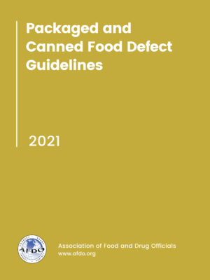 Packaged And Canned Food Defect Guidelines Cover 2021