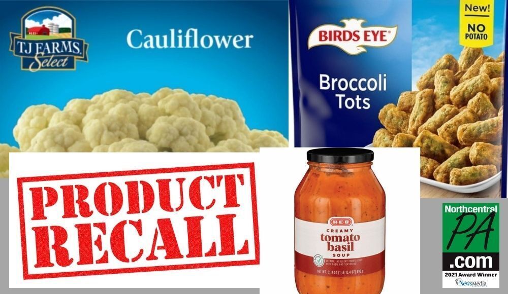 FDA recalls select food products due to health risksFDA recalls select