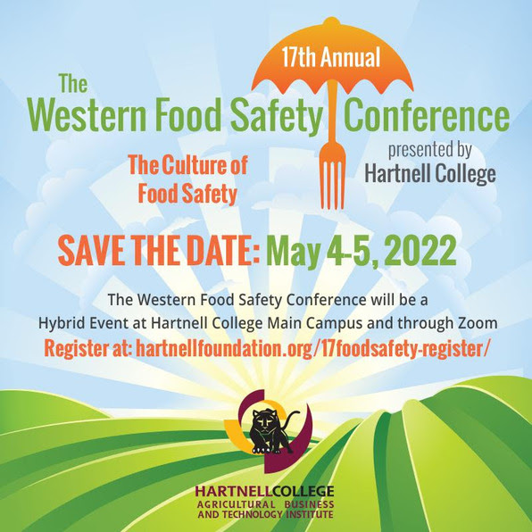 2022 Western Food Safety Conference Announces Lineup