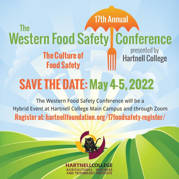 2022 western food safety conference announces lineup