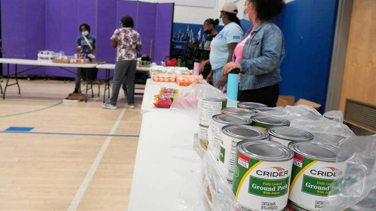 Food Bank Feeling Stretched As Prices Rise