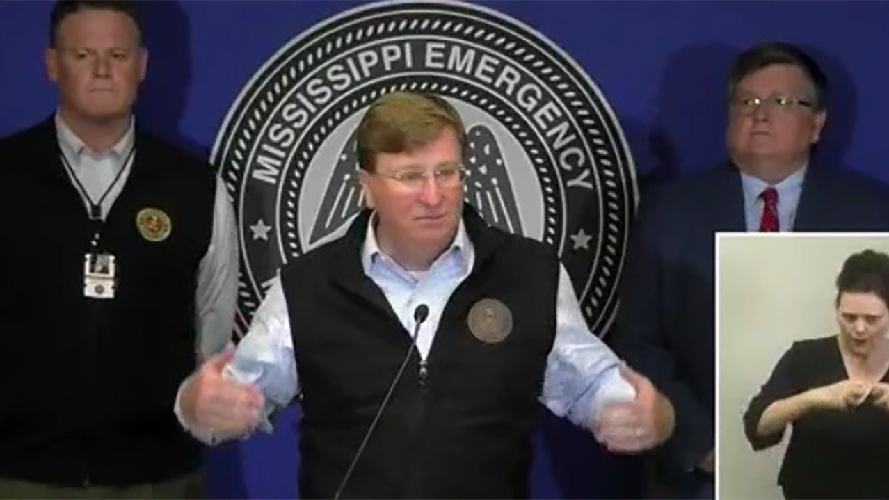 Mississippi Governor Declares State Of Emergency Due To Water Scarcity