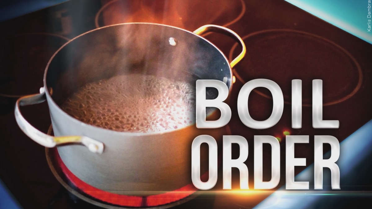 Rossville under a boil water advisory until the public waters are safe