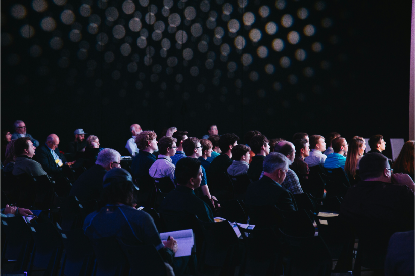 Event conference audience